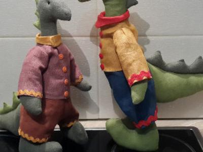 Кукла Динозавр