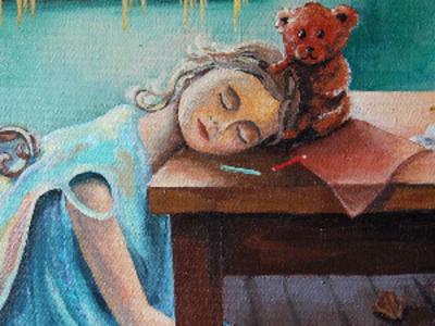 Картина на холсте В мире сказки