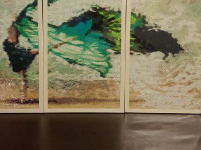 Иконы и картины в стиле алмазной выкла