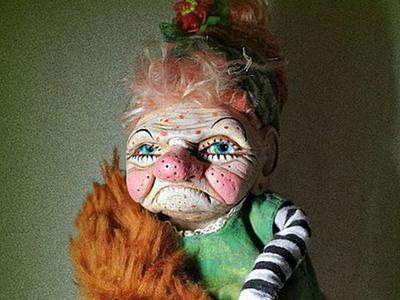 Авторская кукла ручной работы - Врунгильда