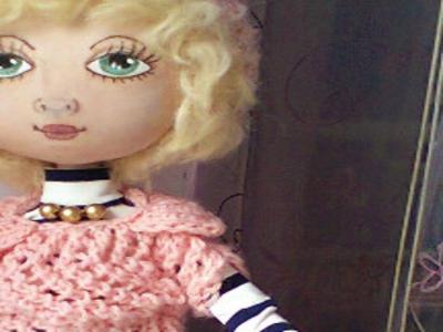 Кукла Зоя.Интерьерная текстильная кук