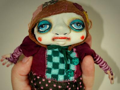 Коллекционная авторская кукла - Сеня