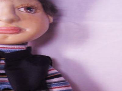 Авторская текстильная кукла мальчик