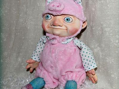 Кукла ручной работы  Толик