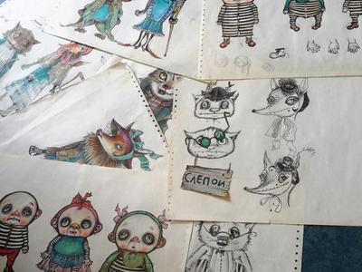 Куклы по индивидуальному заказу  Котэ Базилио & лиса Алиса